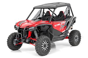 Honda Talon 1000X-4 Lower Doors - Front - Rough Country - Powder Coated Steel - Black - '20-'22 Honda Talon 1000X-4 Lower Doors - Front - Rough Country - Powder Coated Steel - Black - '20-'22